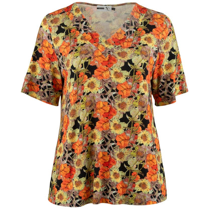 Studio SVitta Blouse Blouse Orange Flower