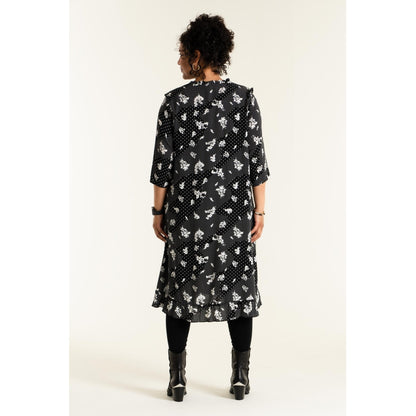 Studio Sally Long dress Dress Black/White Print