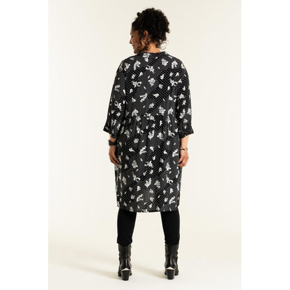 Studio Sally Long dress Dress Black/White Print