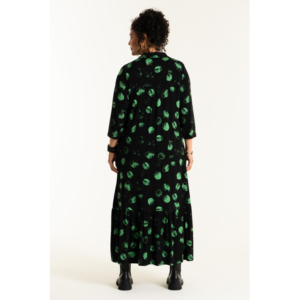 Studio Sissi Dress Dress Black with Green