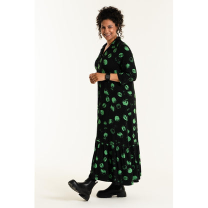 Studio Sissi Dress Dress Black with Green