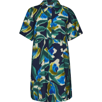 Studio Slise Dress Dress Blue green print