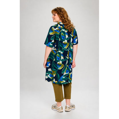 Studio Slise Dress Dress Blue green print