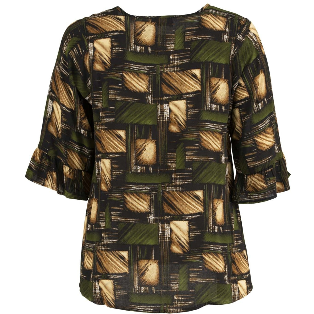 Studio Theresa Blouse - MORE COLOURS Blouse Green Print