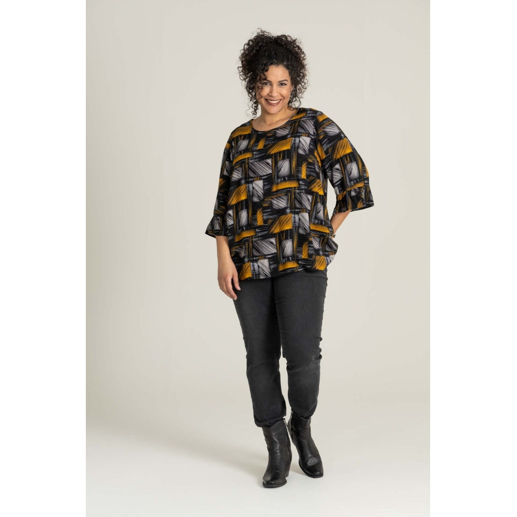 Studio Theresa Blouse - MORE COLOURS Blouse Yellow print