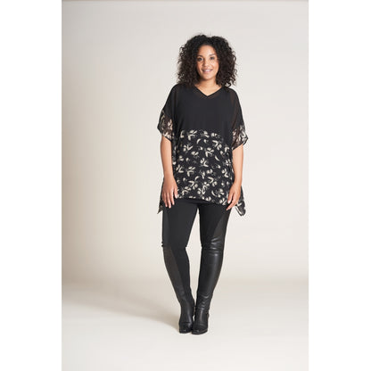 Studio Tunic Tunic Black/Offwhite