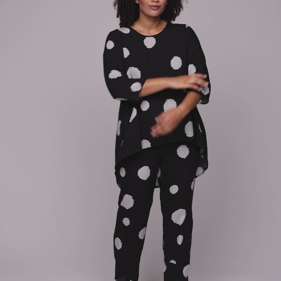 Studio SLuma Blouse with dots Tunic